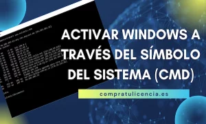 Cómo activar Windows a través del símbolo del sistema (CMD)