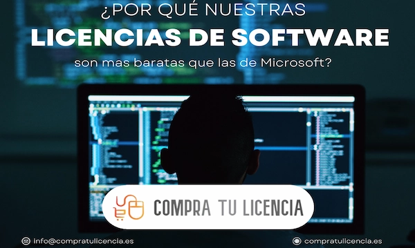 ¿Por qué nuestras licencias son más baratas que las de Microsoft?