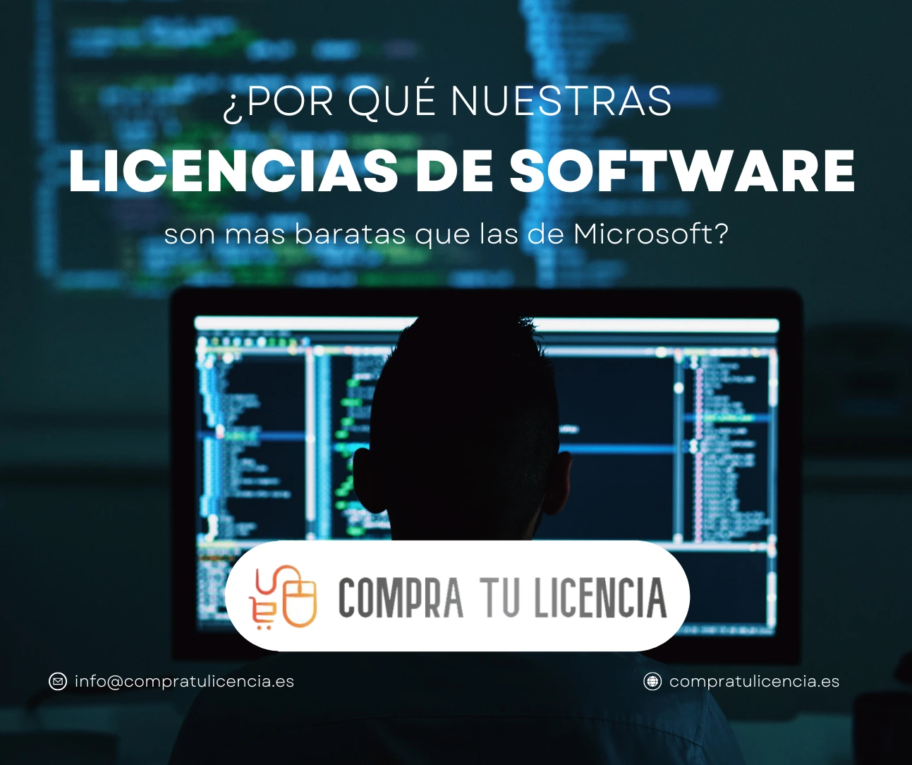 ¿Por qué nuestras licencias son más baratas que las de Microsoft?