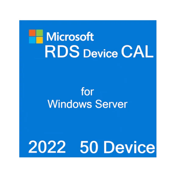 Windows Server 2022 Remote Desktop Services (RDS) 50 Device CALs