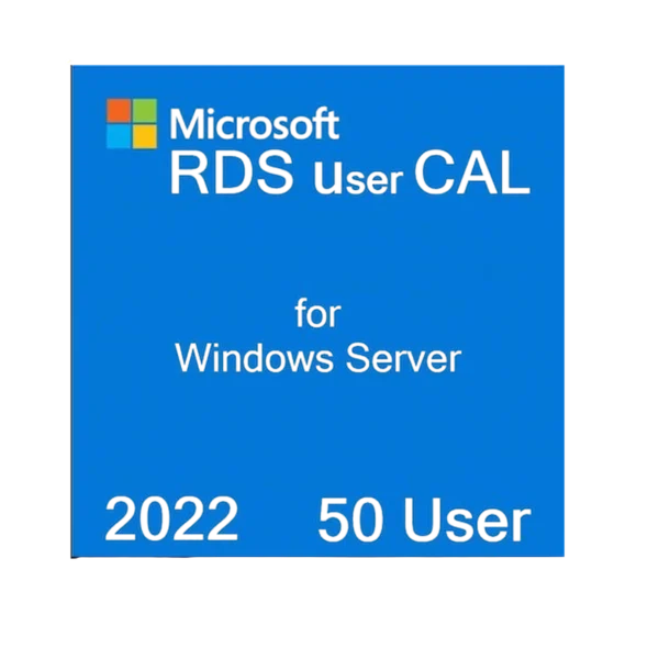 Windows Server 2022 Remote Desktop Services (RDS) 50 User CALs